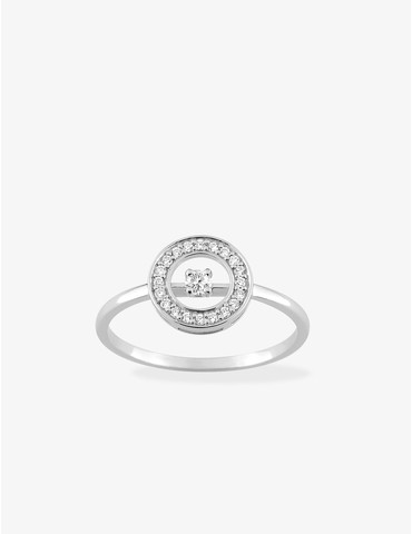 Bague cercle argent 925‰...