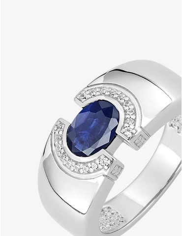 Bague fantaisie argent 925‰...
