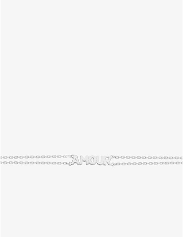 Bracelet double rang AMOUR...