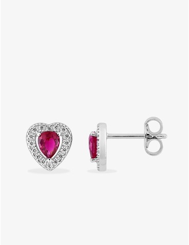 Boucles d'oreilles cœur...