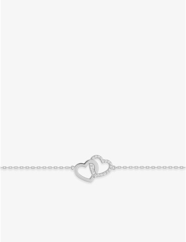 Bracelet cœurs entrelacés...