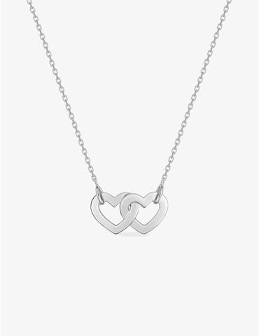 Collier cœurs entrelacés en...