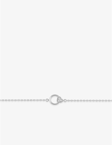 Bracelet rond et cœur en...