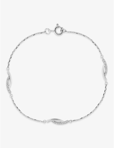 Bracelet en argent 925 ‰...