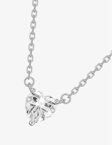 Collier cœur en argent 925...