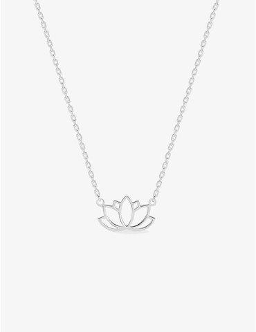Collier motif nénuphar en...