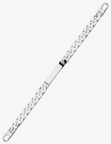 Bracelet identité maille...