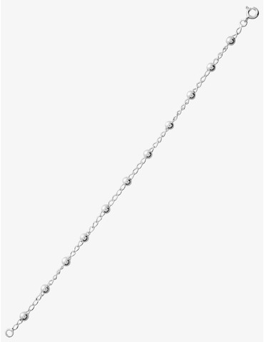Bracelet boules en argent...