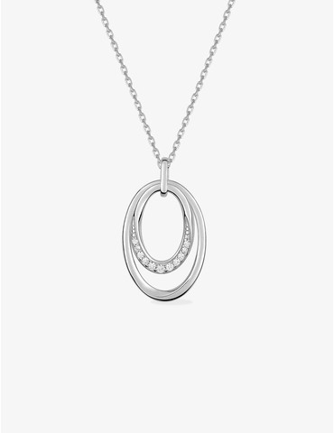 Collier argent 925 ‰ rhodié...