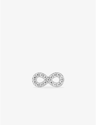 Boucle d'oreille clou à...