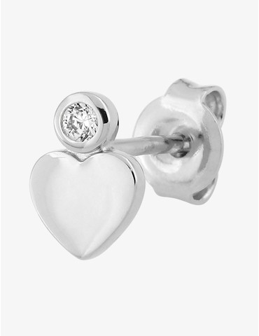 Boucle d'oreille clou à...