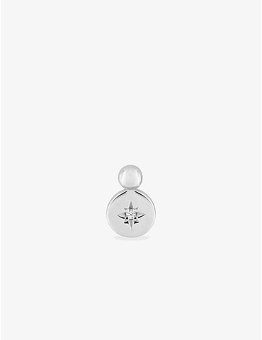 Boucle d'oreille clou à...