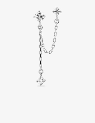 Boucle d'oreille double...