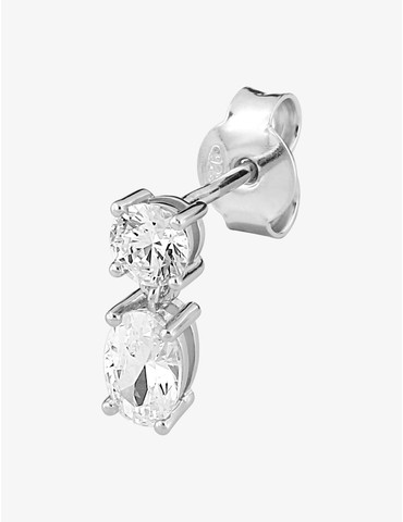 Boucle d'oreille pendante à...
