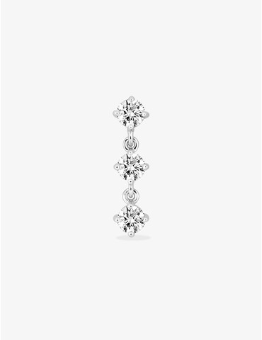 Boucle d'oreille pendante à...