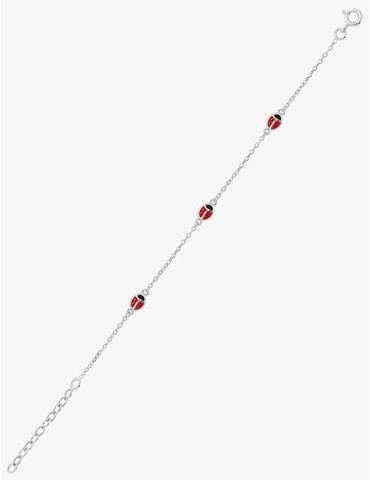 Bracelet motifs coccinelles...