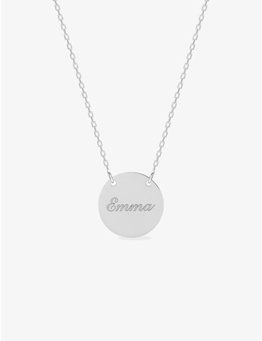 Collier avec jeton à graver...