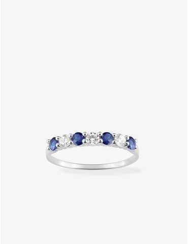 Bague argent 925 ‰ rhodié...
