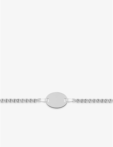 Bracelet identité en argent...