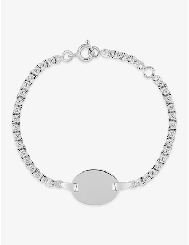 Bracelet identité en argent...