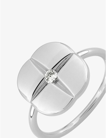 Bague étoile argent 925 ‰...