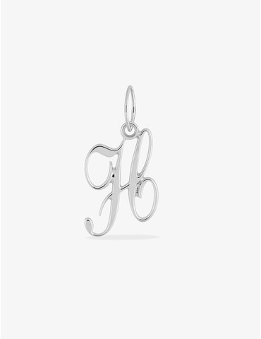 Pendentif initiale H argent...