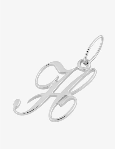 Pendentif initiale H argent...