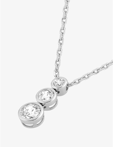 Collier argent 925 ‰ rhodié...