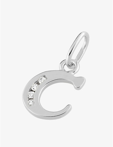 Pendentif initiale C argent...