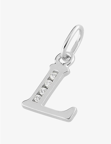 Pendentif initiale L argent...