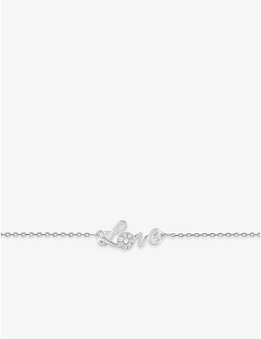 Bracelet love argent 925 ‰...