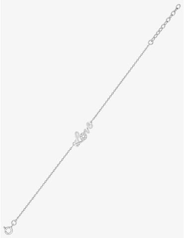 Bracelet love argent 925 ‰...