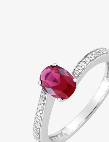 Bague argent 925 ‰ rhodié...