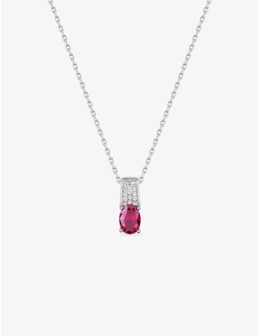 Collier argent 925 ‰ avec...