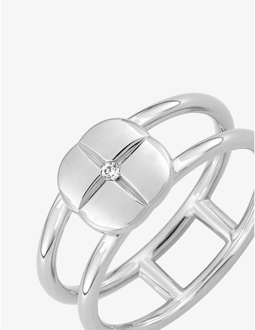 Bague en argent 925 ‰...