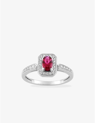Bague en argent 925 ‰...
