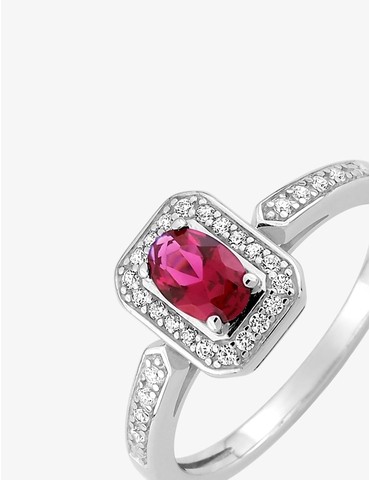 Bague en argent 925 ‰...