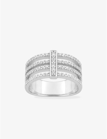 Bague triples anneaux en...