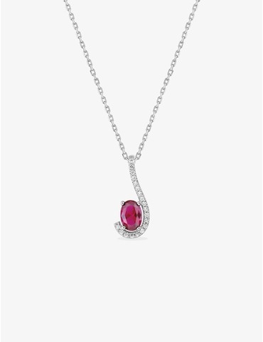 Collier argent 925‰ oxyde...