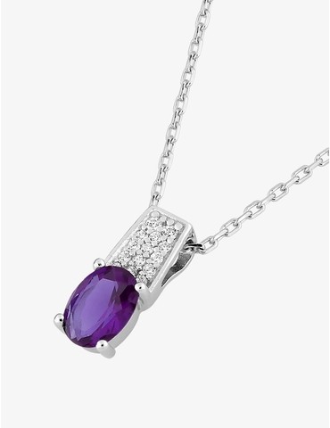 Collier argent 925‰ oxyde...