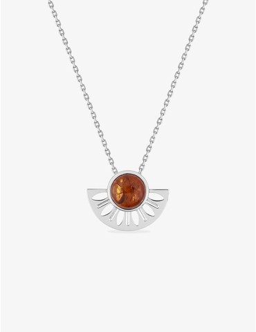 Collier argent gris 925‰...