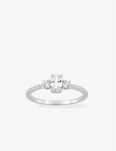 Bague en argent 925 ‰...