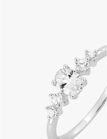 Bague en argent 925 ‰...