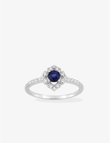Bague argent 925 ‰ rhodié...