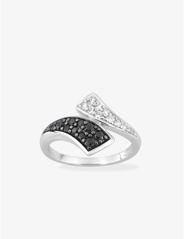 Bague argent 925 ‰ rhodié...