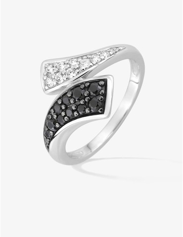 Bague argent 925 ‰ rhodié...