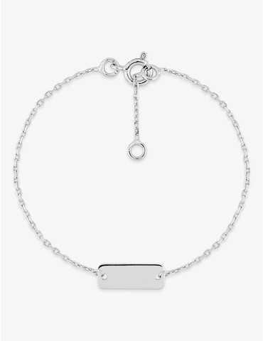Gourmette gravable argent...