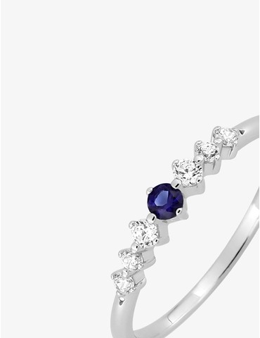 Bague argent 925 ‰ rhodié...