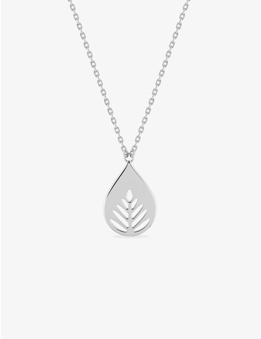 Collier argent 925 ‰ rhodié...