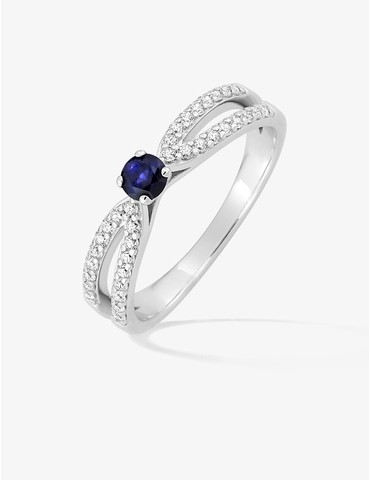 Bague en argent 925 ‰...